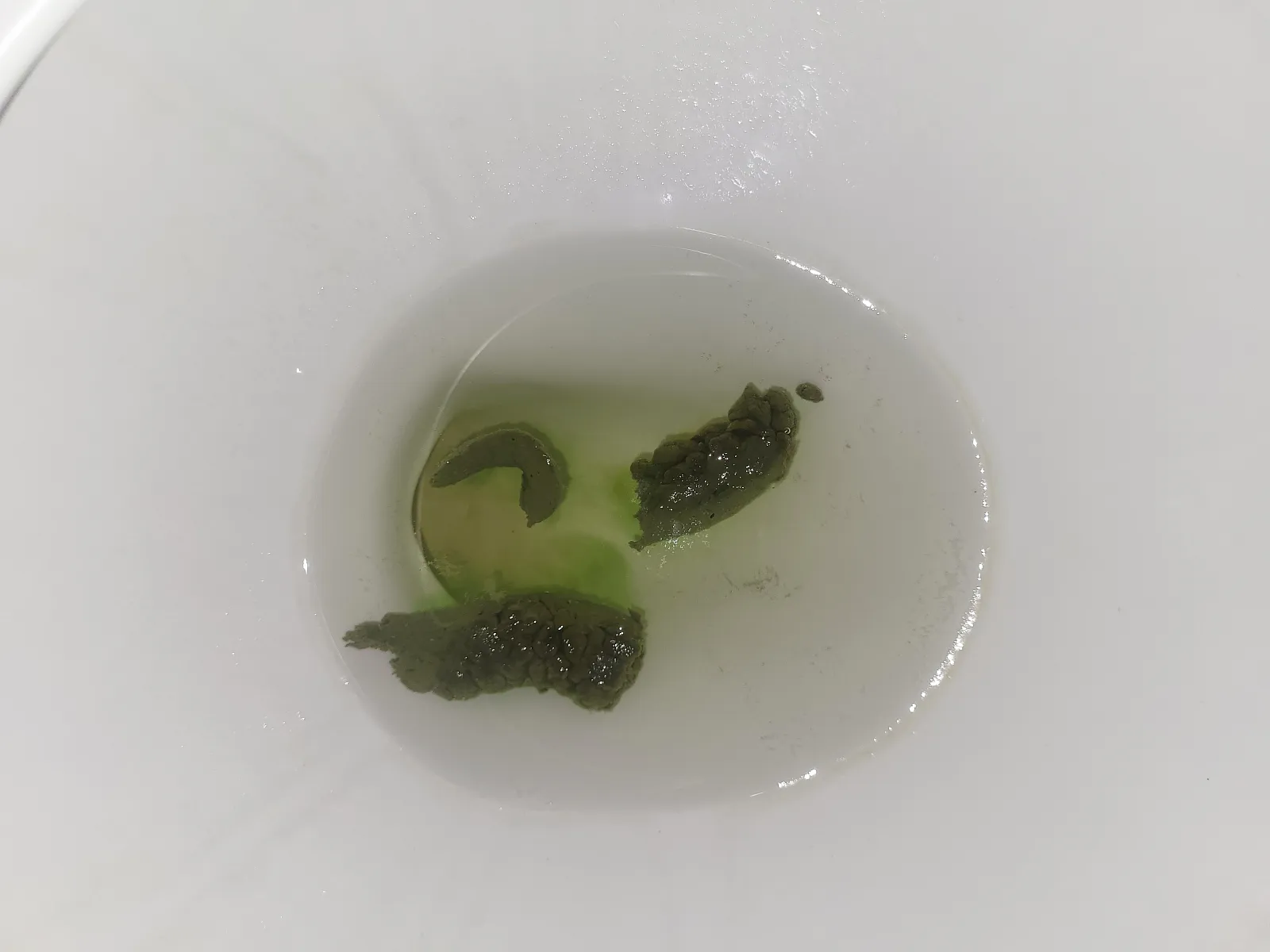 Green poo