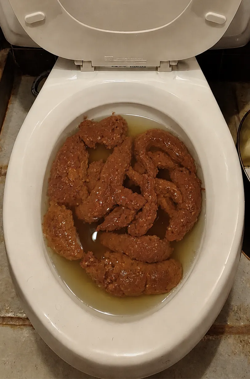 My girlfriend left me a surprise.