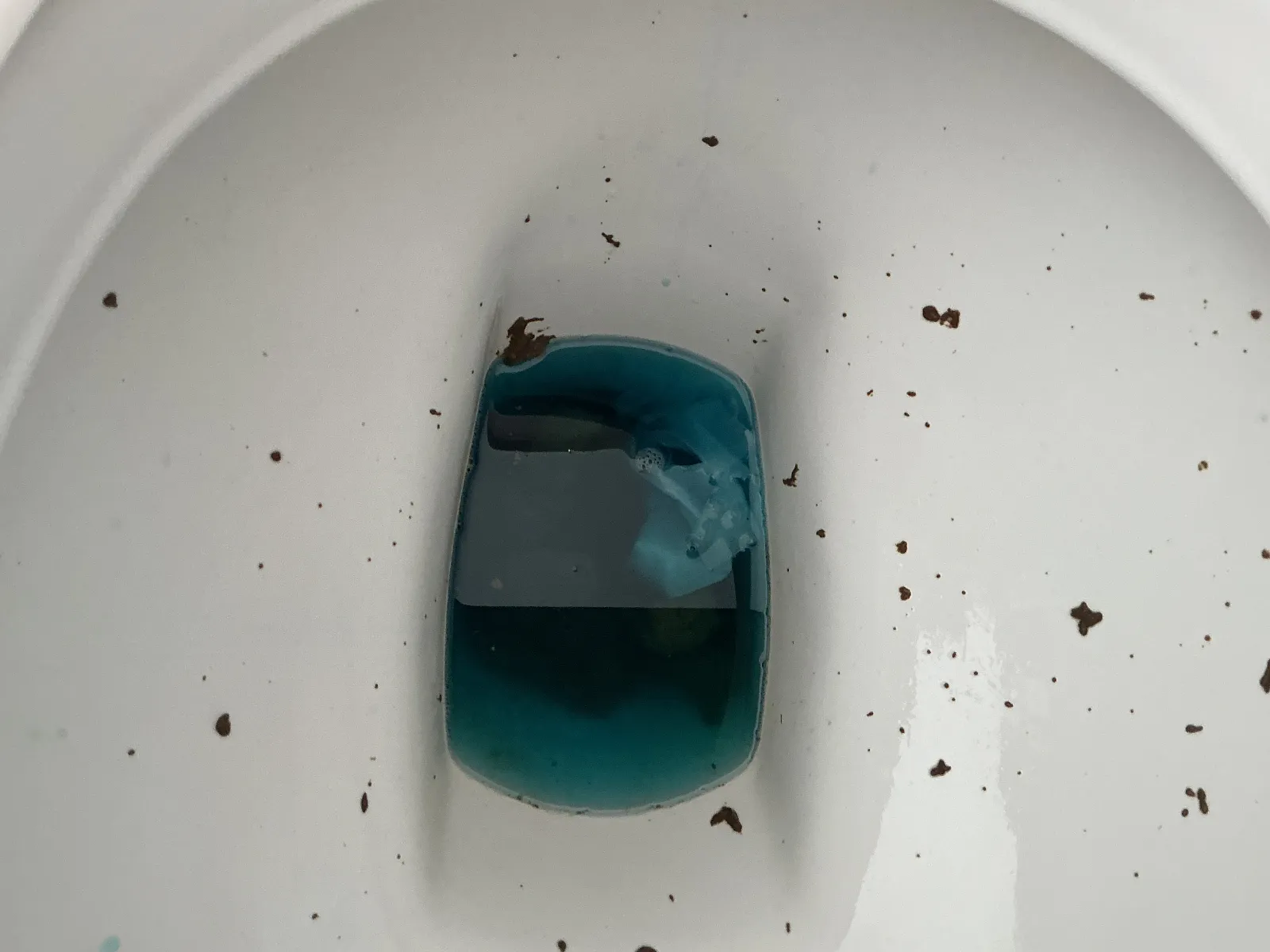 Nothing but a bumhole explosion.