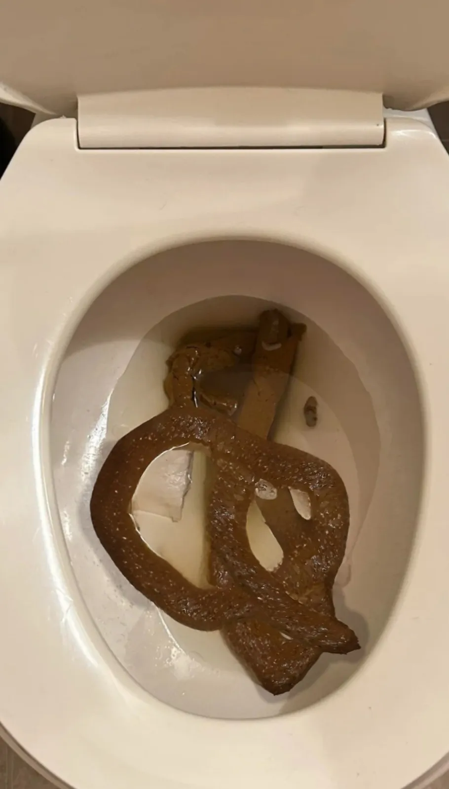 Not even yet a day worth and almost 4 feet of shit came out of me ??‍??‍?